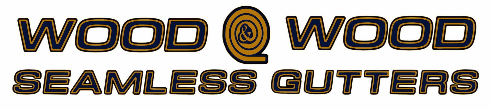 Wood & Wood Gutters Logo